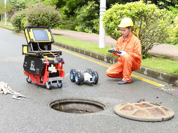 临县管道机器人检测